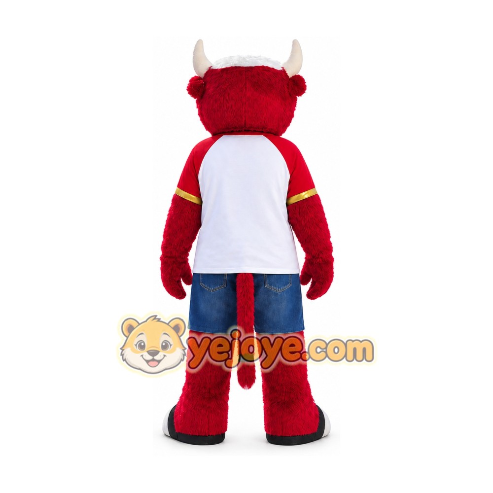 Bull Mascot Costume for Adults Custom Logo Party Character Suit Bull Mascot Costume for Adults Custom Logo Party Character Suit