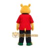 Yellow Rhinoceros Mascot Costume for Adults Custom Logo Party Character Suit