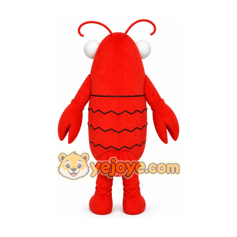 Lobster Mascot Costume for Adults Custom Logo Party Character Suit