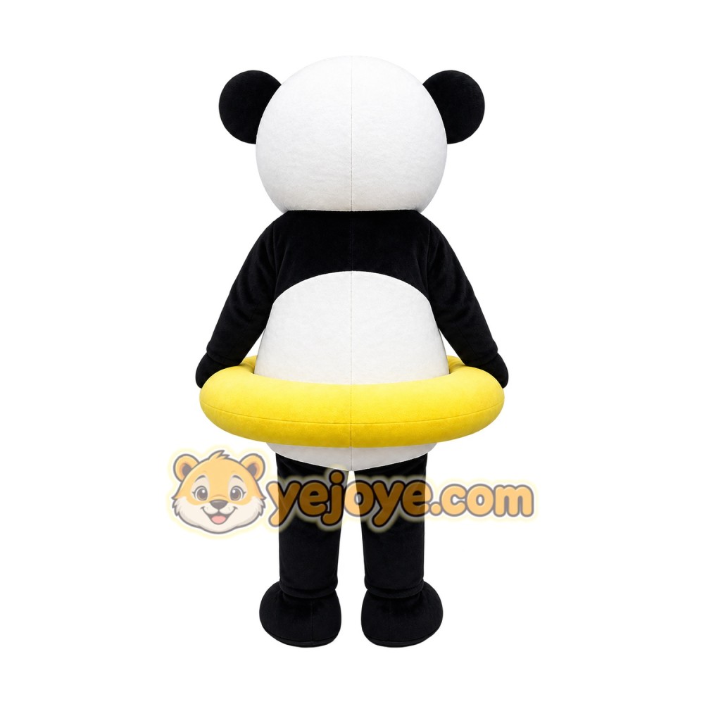 Panda Mascot Costume for Adults Custom Logo Party Character Suit