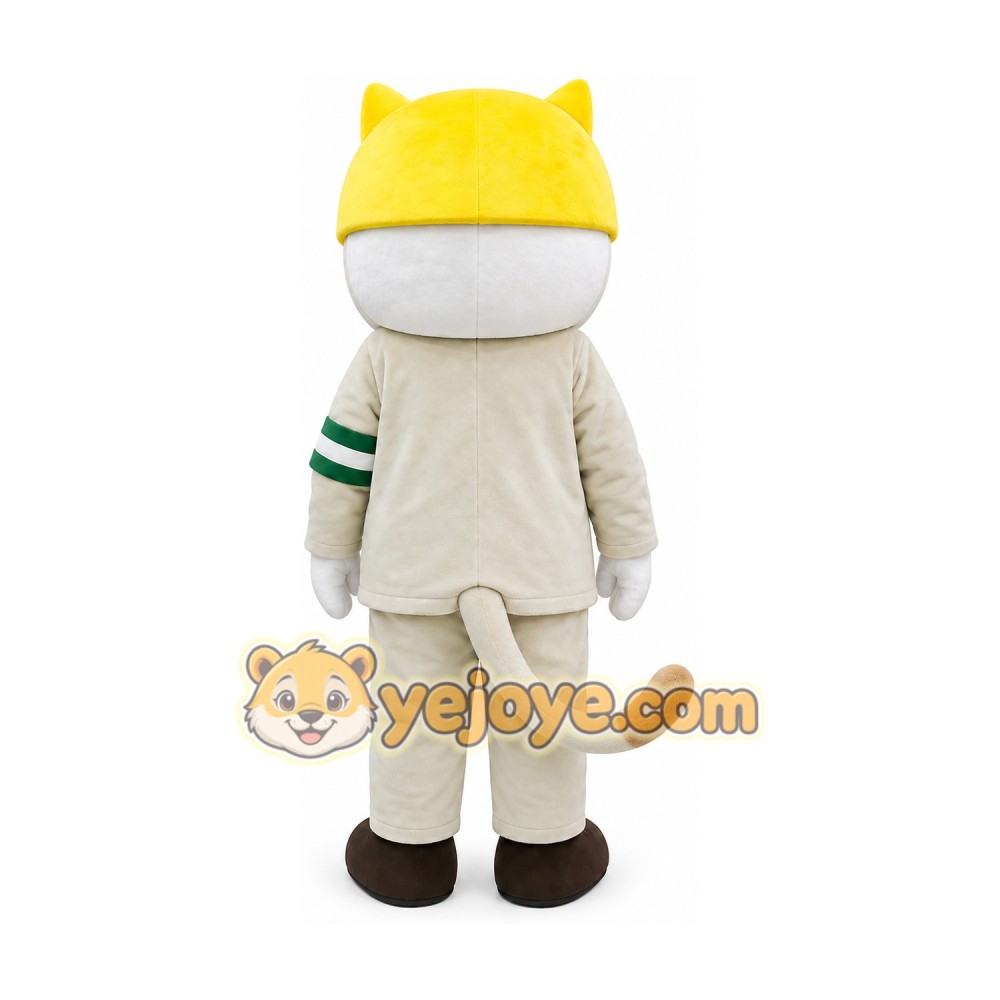 Cat Mascot Costume for Adults Custom Logo Party Character Suit