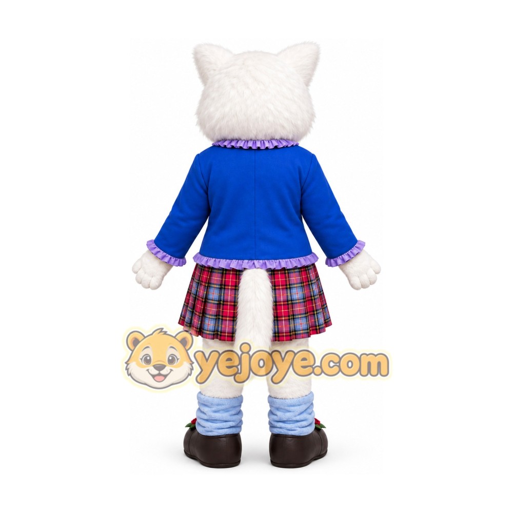 Cat Mascot Costume for Adults Custom Logo Party Character Suit