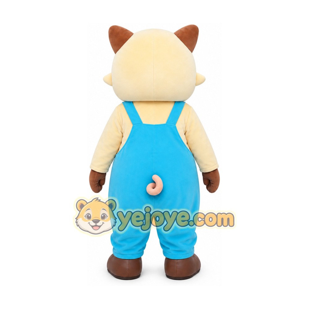 Pig Mascot Costume for Adults Custom Logo Party Character Suit