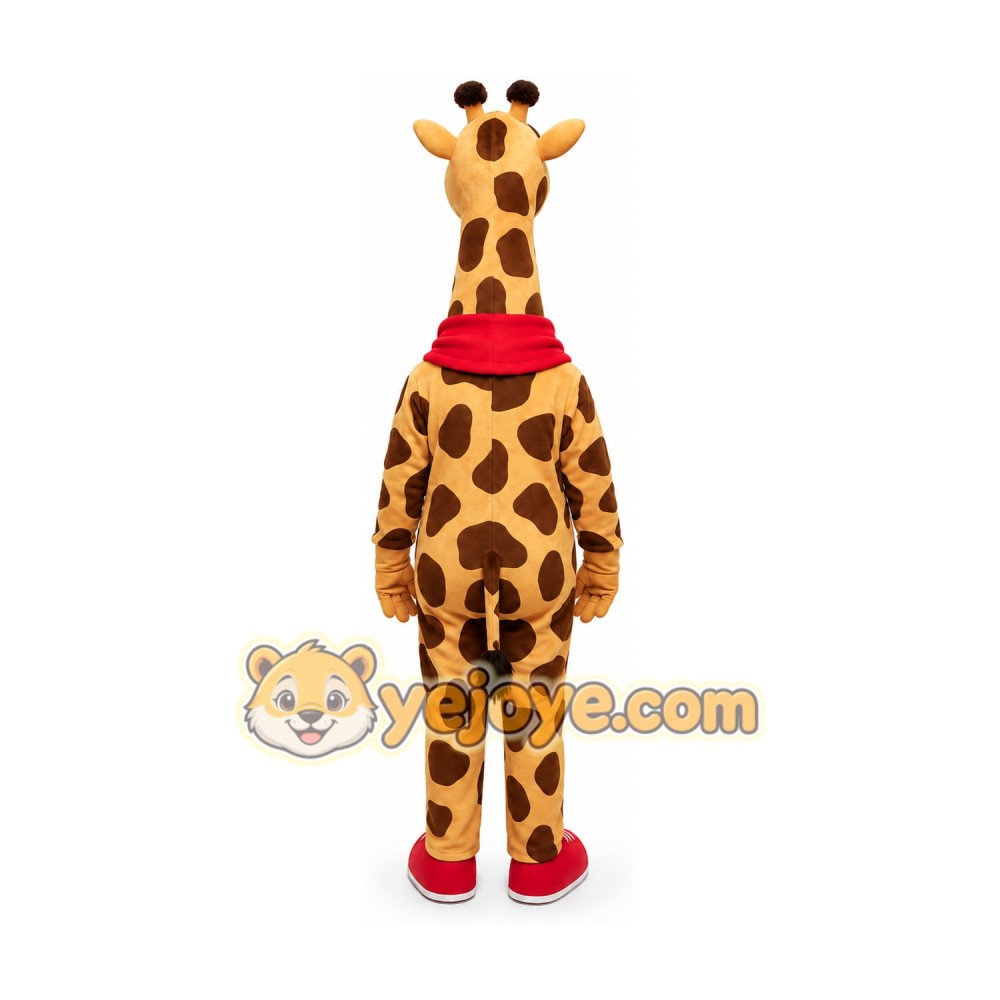 Giraffe Mascot Costume for Adults Custom Logo Party Character Suit Giraffe Mascot Costume for Adults Custom Logo Party Character Suit