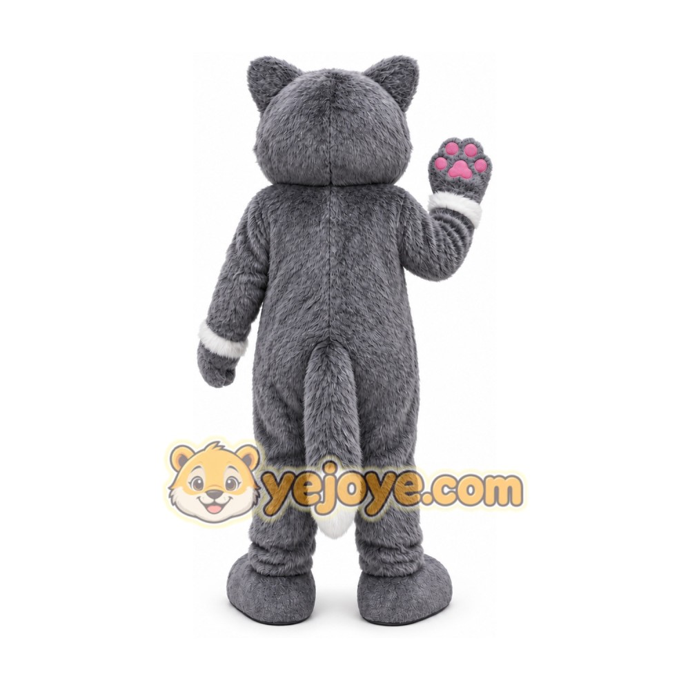 Cat Mascot Costume for Adults Custom Logo Party Character Suit