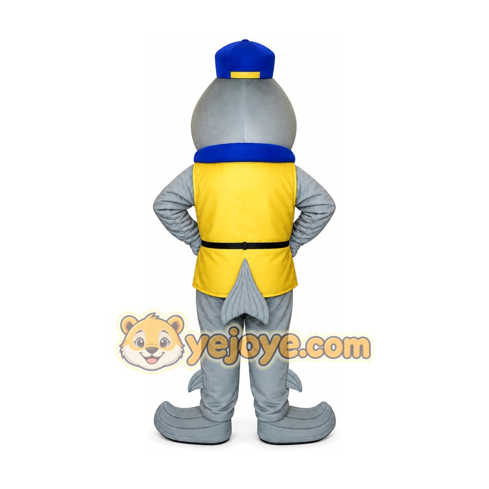 Fish Mascot Costume for Adults Custom Logo Party Character Suit Fish Mascot Costume for Adults Custom Logo Party Character Suit