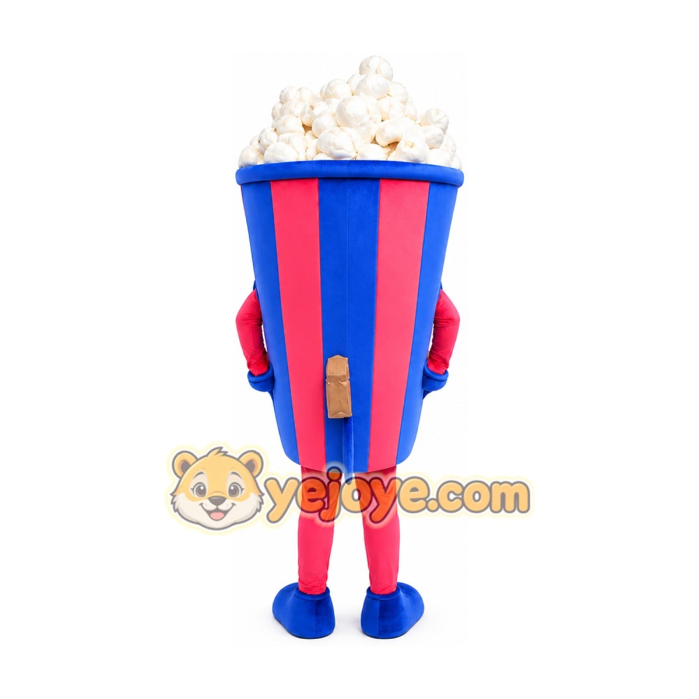 Popcorn Mascot Costume for Adults Custom Logo Party Character Suit Popcorn Mascot Costume for Adults Custom Logo Party Character Suit