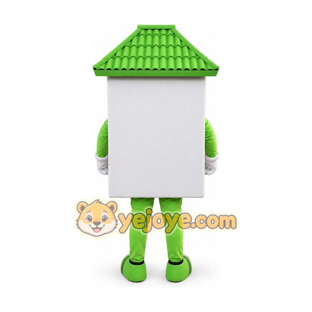 House Mascot Costume for Adults Custom Logo Party Character Suit