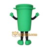 Trash Can Mascot Costume for Adults Custom Logo Party Character Suit