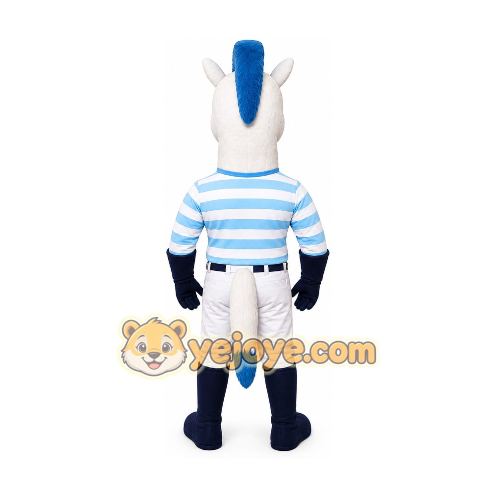 Horse Mascot Costume for Adults Custom Logo Party Character Suit