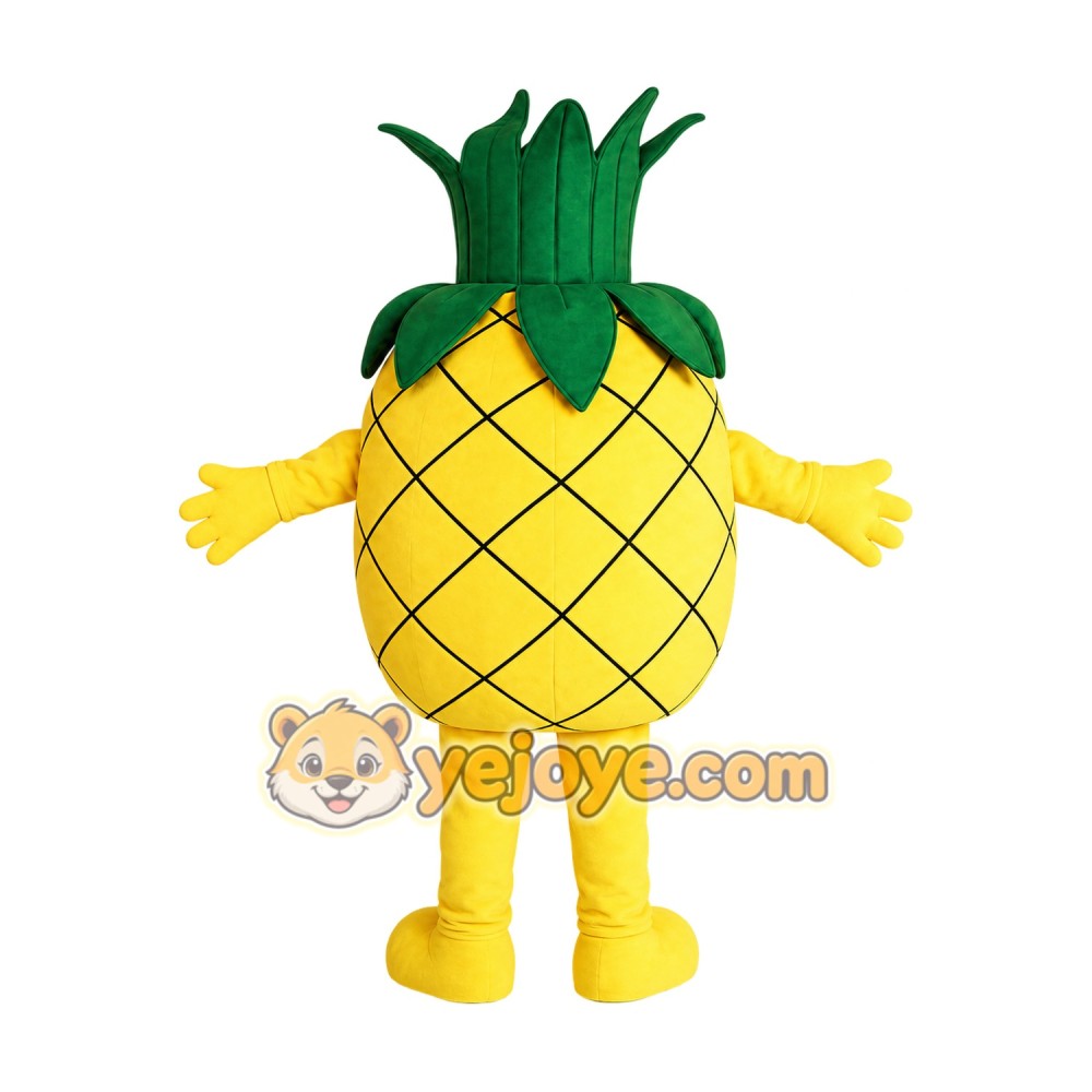 Pineapple Mascot Costume for Adults Custom Logo Party Character Suit