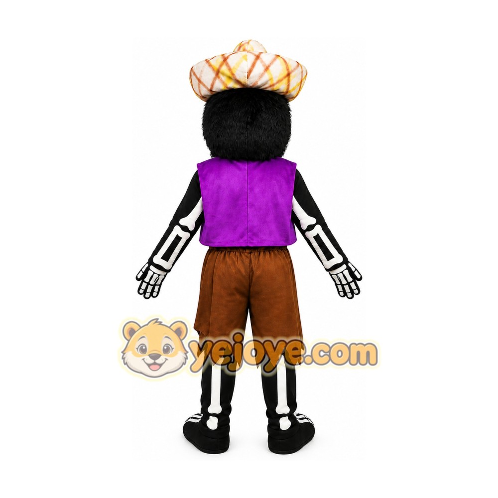 Skeleton Mascot Costume for Adults Custom Logo Party Character Suit Skeleton Mascot Costume for Adults Custom Logo Party Character Suit