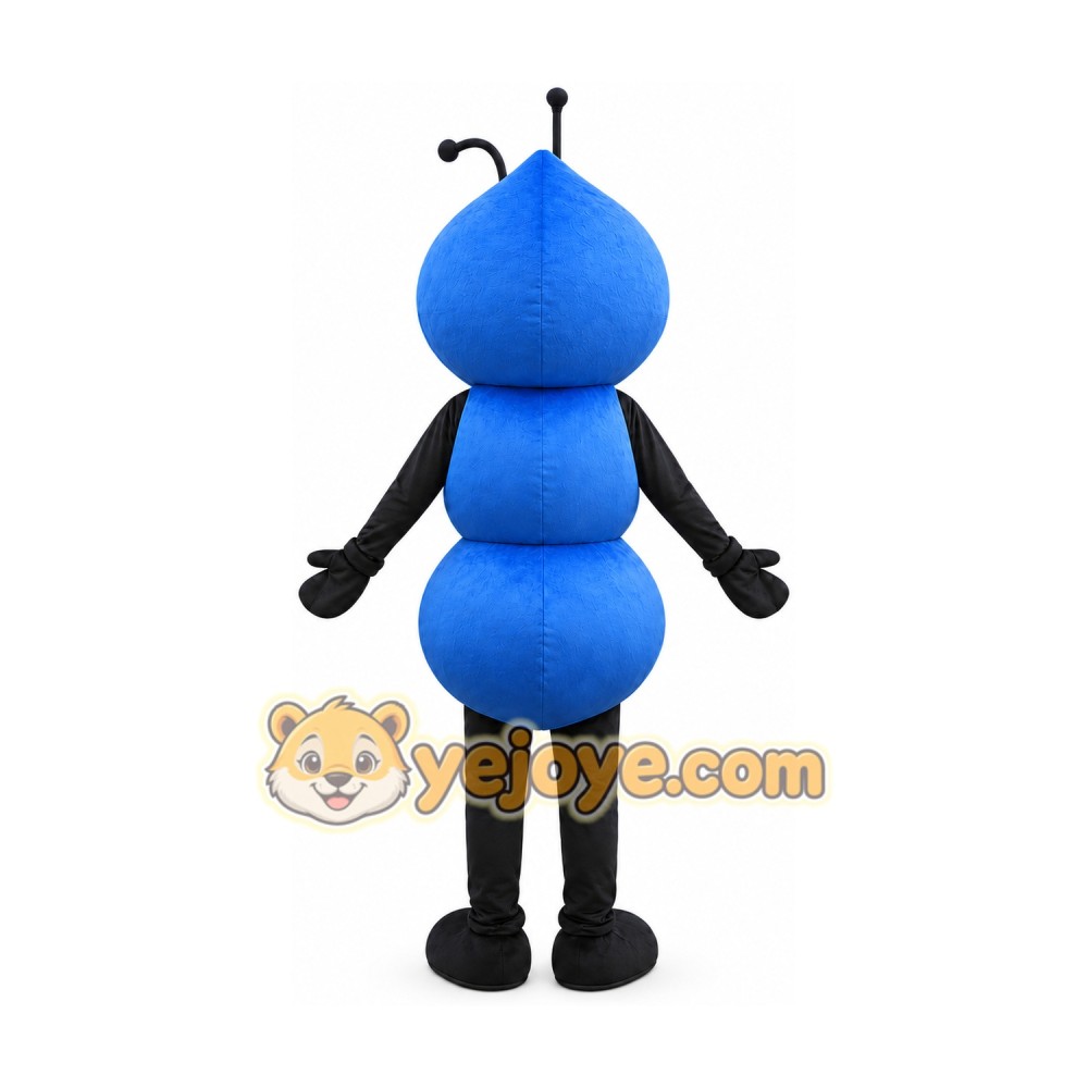 Blue Ant Mascot Costume for Adults Custom Logo Party Character Suit Blue Ant Mascot Costume for Adults Custom Logo Party Character Suit