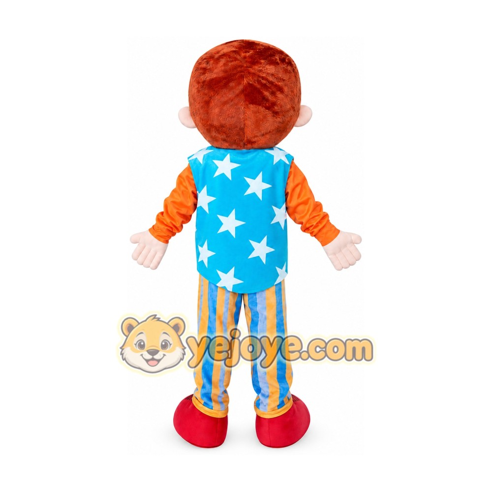 Clown Mascot Costume for Adults Custom Logo Party Character Suit Clown Mascot Costume for Adults Custom Logo Party Character Suit