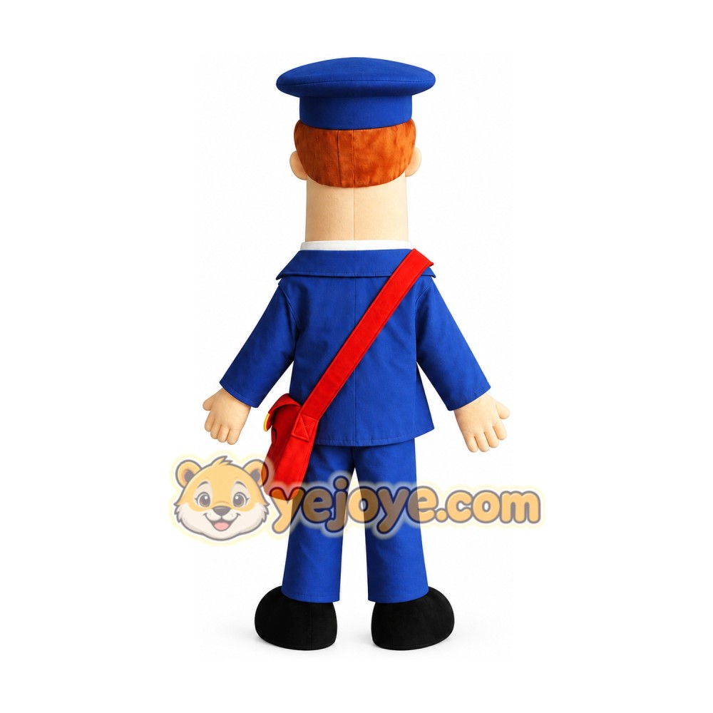 Postman Mascot Costume for Adults Custom Logo Party Character Suit