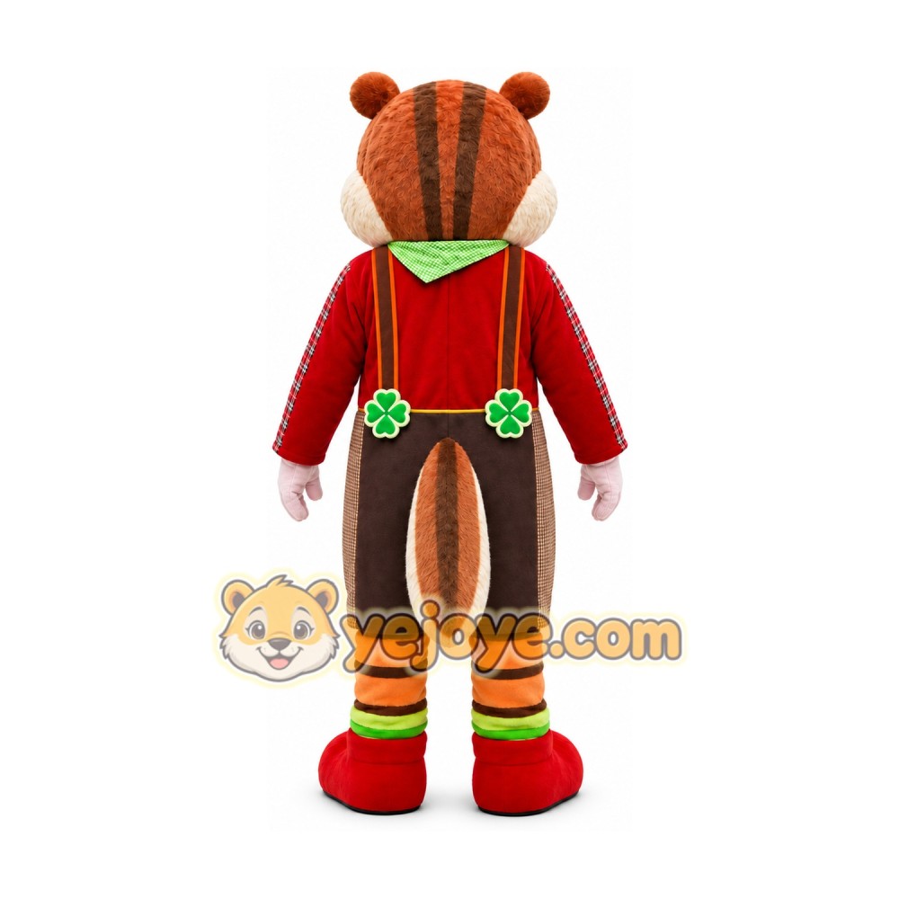 Chipmunk Mascot Costume for Adults Custom Logo Party Character Suit Chipmunk Mascot Costume for Adults Custom Logo Party Character Suit