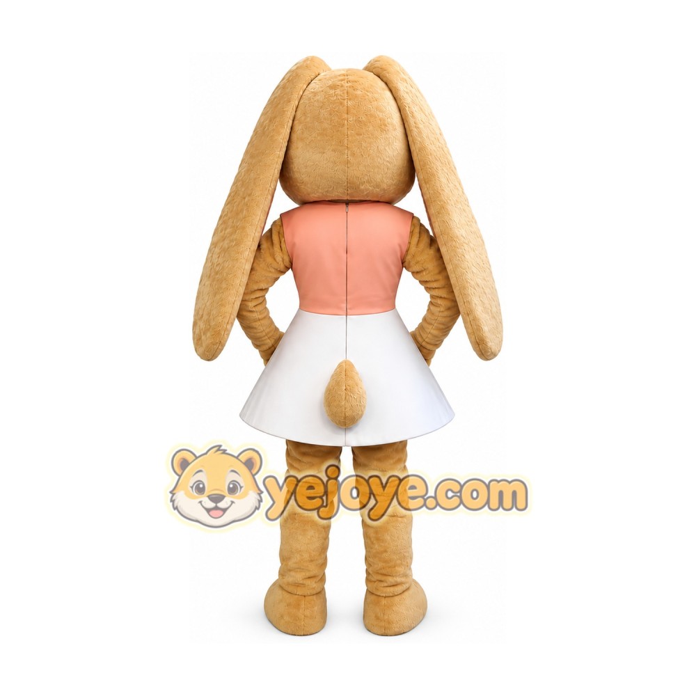 Rabbit Mascot Costume for Adults Custom Logo Party Character Suit Rabbit Mascot Costume for Adults Custom Logo Party Character Suit