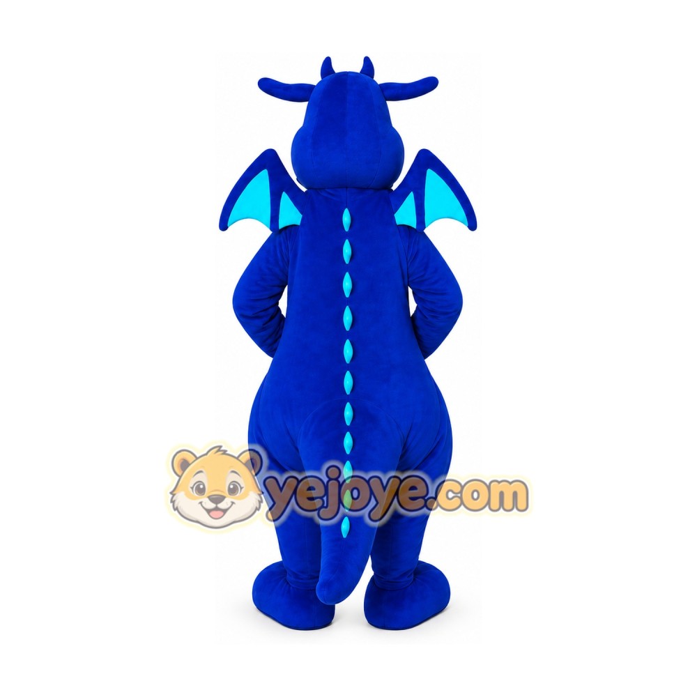 Dragon Mascot Costume for Adults Custom Logo Party Character Suit