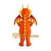 Dragon Mascot Costume for Adults Custom Logo Party Character Suit
