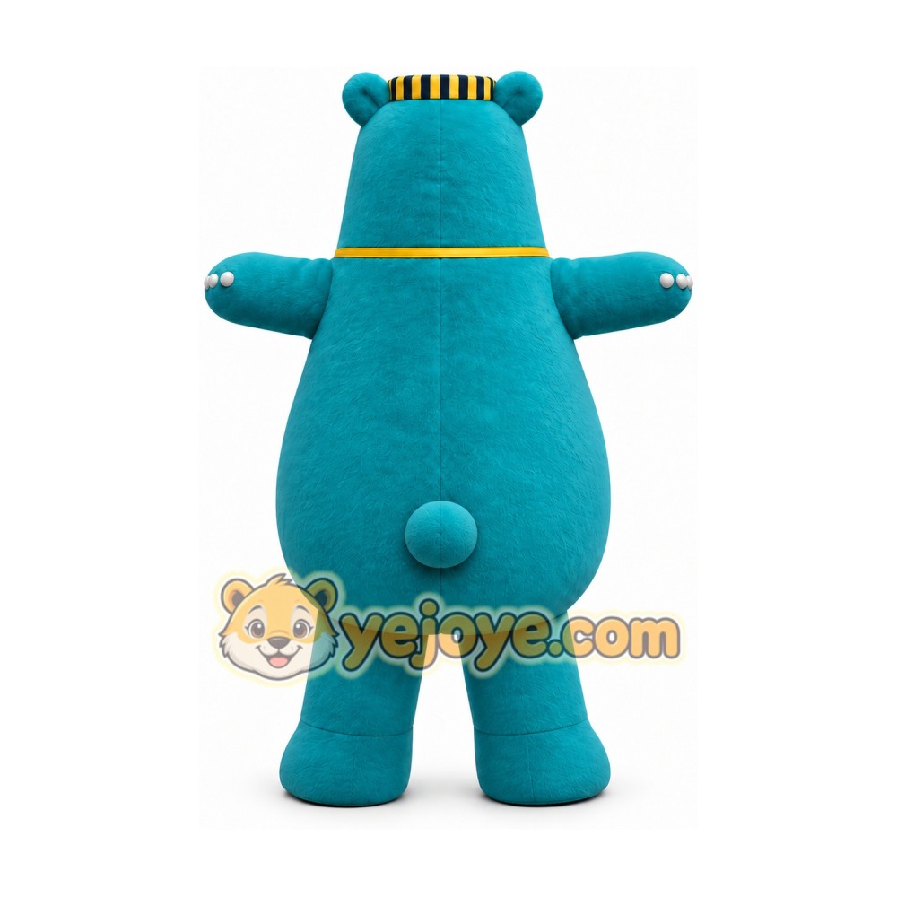 Bear Mascot Costume for Adults Custom Logo Party Character Suit Bear Mascot Costume for Adults Custom Logo Party Character Suit