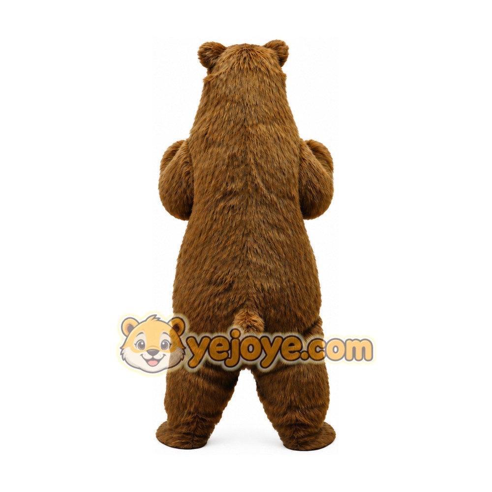 Bear Mascot Costume for Adults Custom Logo Party Character Suit Bear Mascot Costume for Adults Custom Logo Party Character Suit