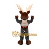 Reindeer Mascot Costume for Adults Custom Logo Party Character Suit