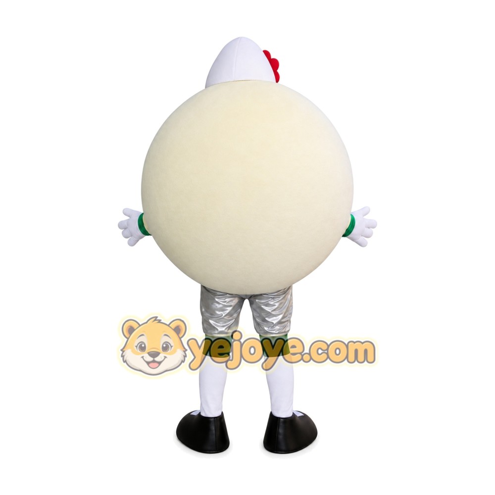 Egg Mascot Costume for Adults Custom Logo Party Character Suit