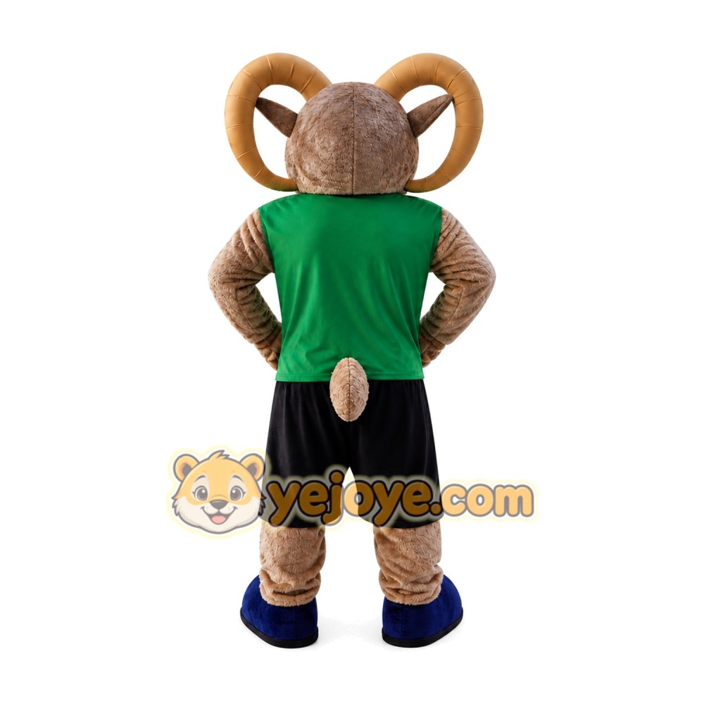 Ram Mascot Costume for Adults Custom Logo Party Character Suit