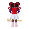 Harlequin character Mascot Costume for Adults Custom Logo Party Character Suit Harlequin character Mascot Costume for Adults Custom Logo Party Character Suit