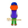 Orange Haired Cartoon Child Mascot Costume for Adults Custom Logo Party Character Suit