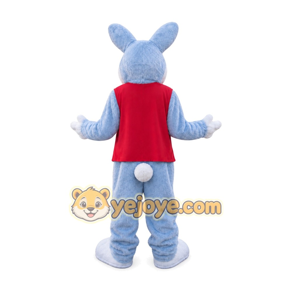Bunny Mascot Costume for Adults Custom Logo Party Character Suit