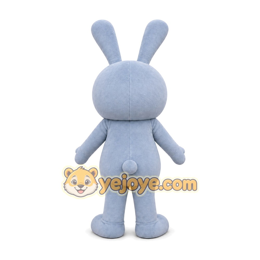 Rabbit Mascot Costume for Adults Custom Logo Party Character Suit