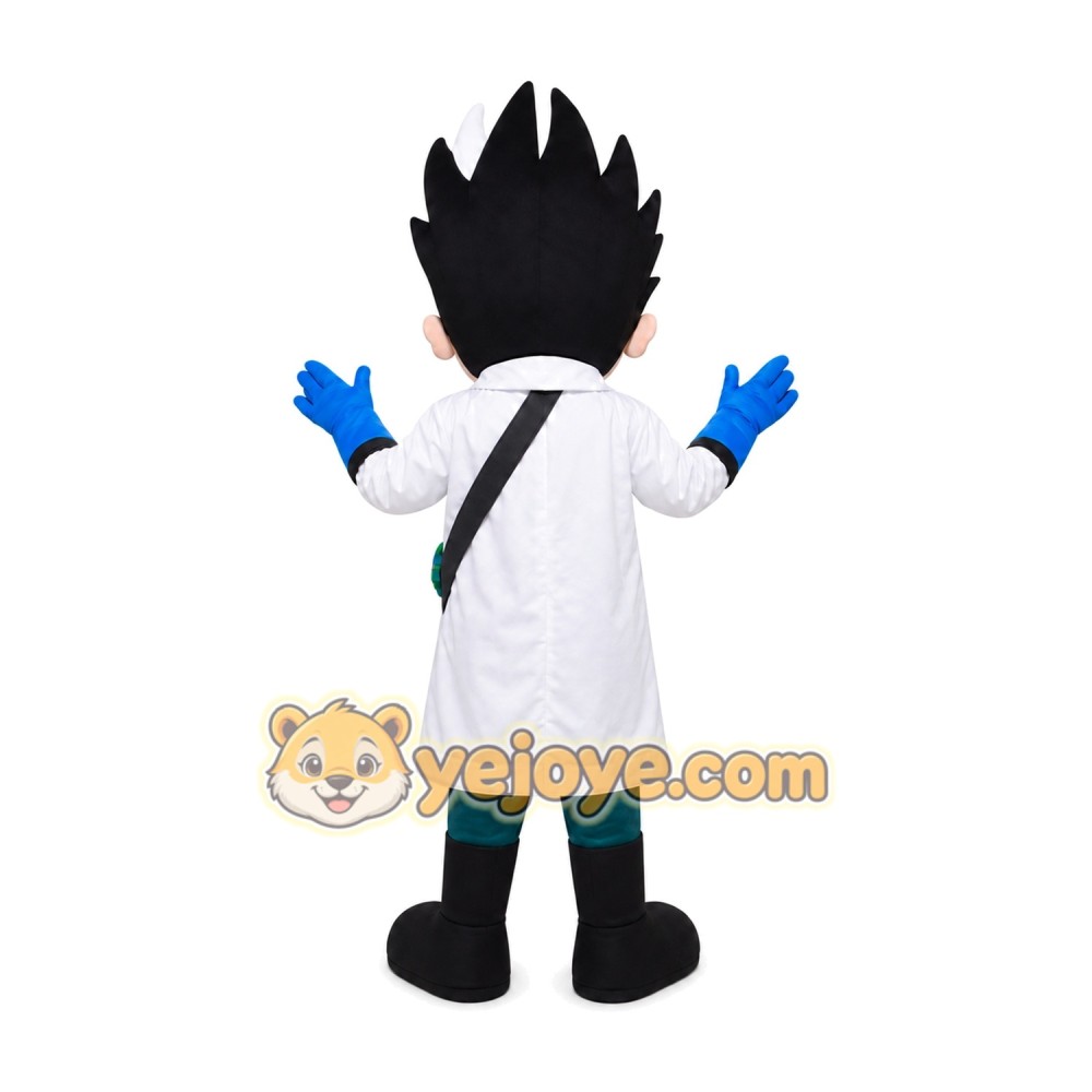 Scientist Mascot Costume for Adults Custom Logo Party Character Suit Scientist Mascot Costume for Adults Custom Logo Party Character Suit