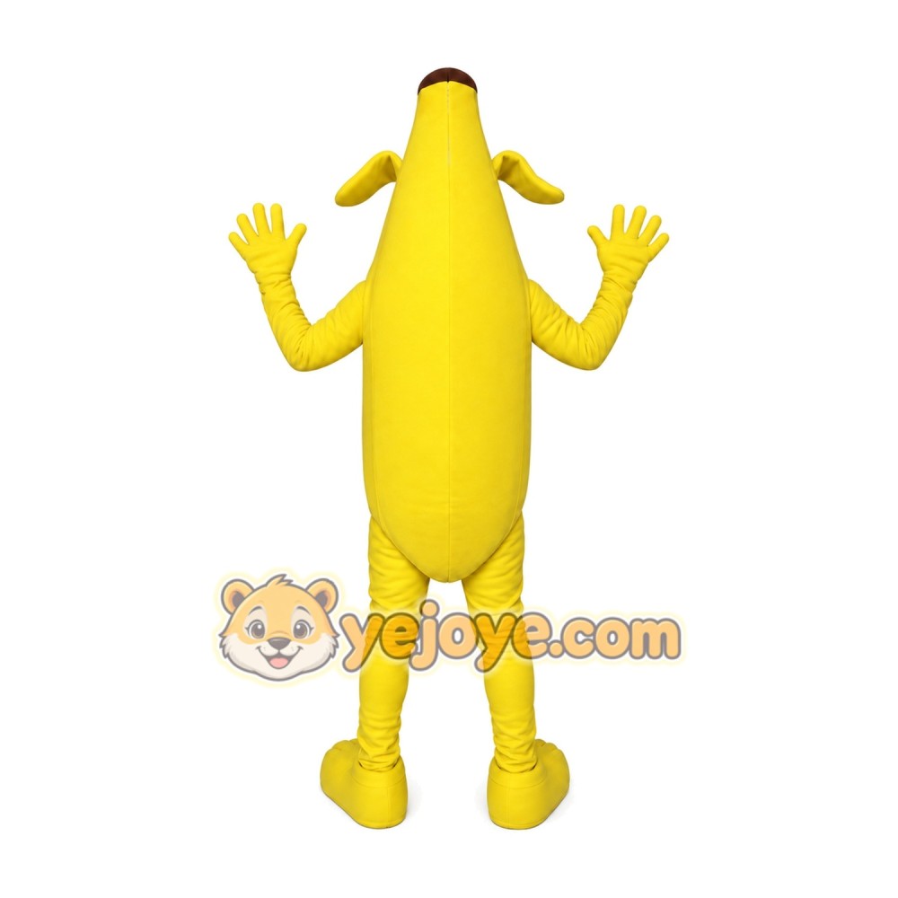 Banana Mascot Costume for Adults Custom Logo Party Character Suit Banana Mascot Costume for Adults Custom Logo Party Character Suit
