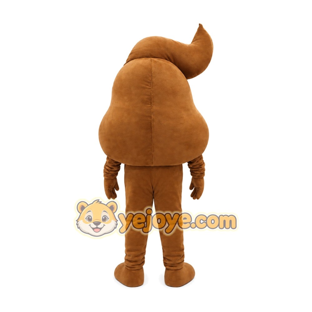 Poop Mascot Costume for Adults Custom Logo Party Character Suit