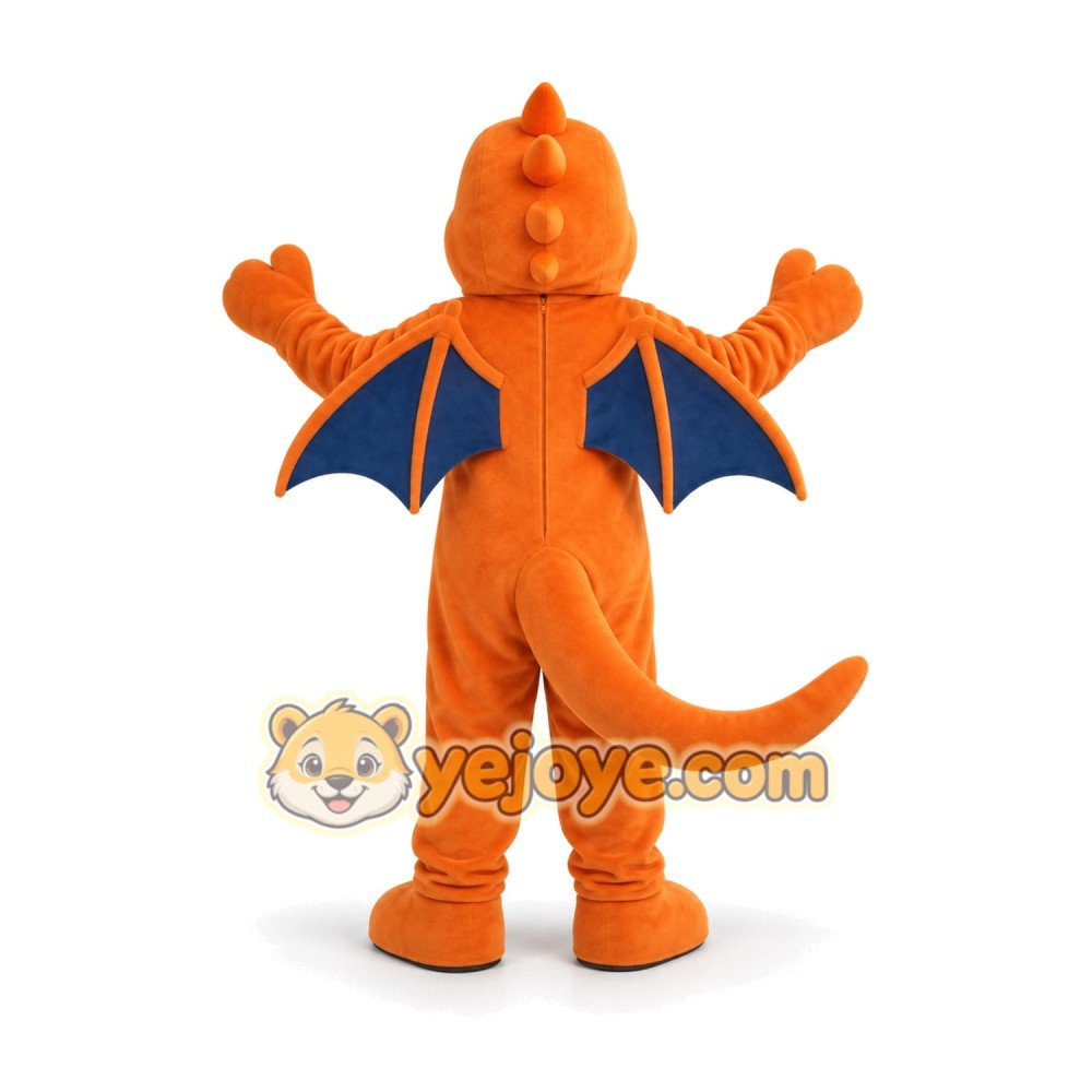 Dragon Mascot Costume for Adults Custom Logo Party Character Suit