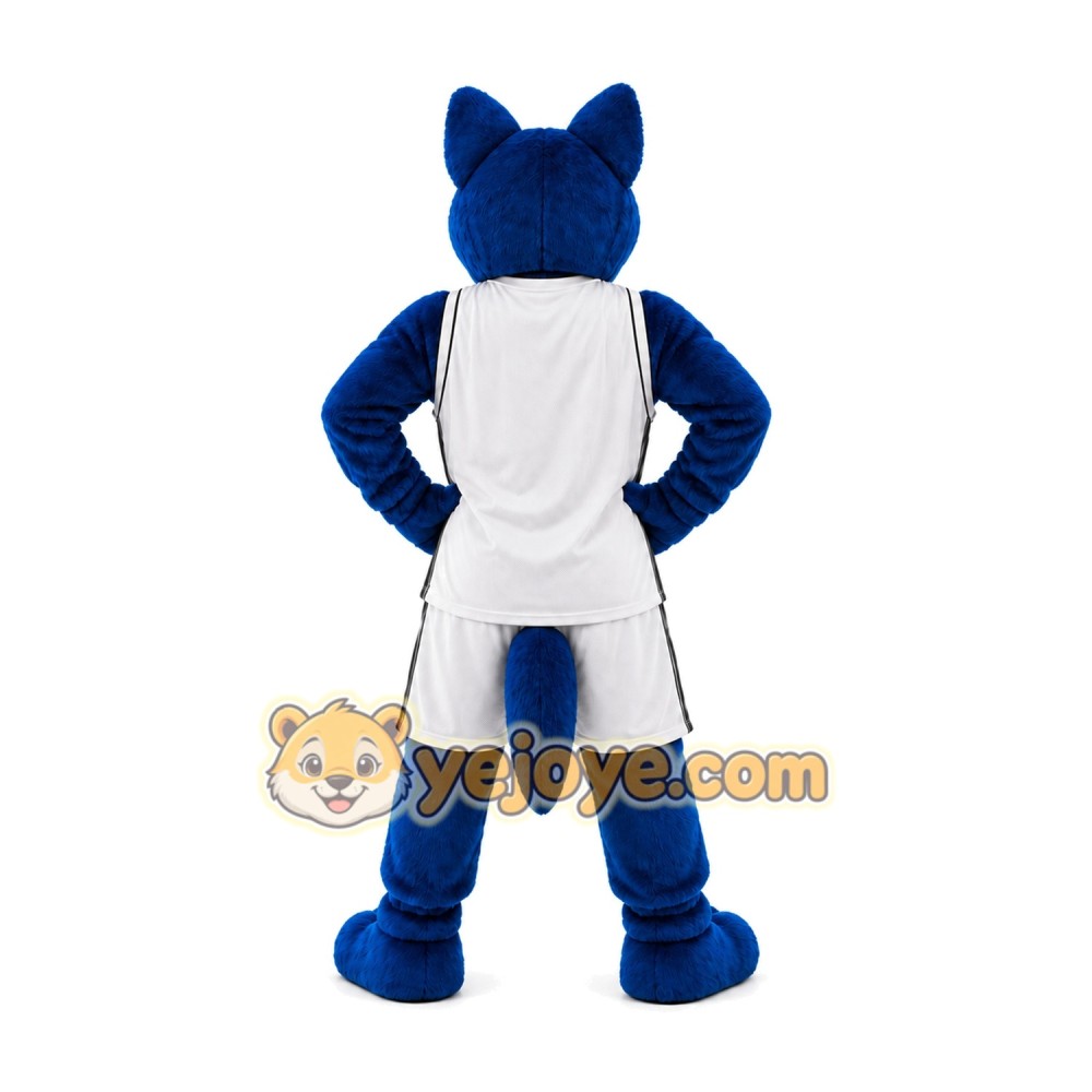 Wolf Mascot Costume for Adults Custom Logo Party Character Suit