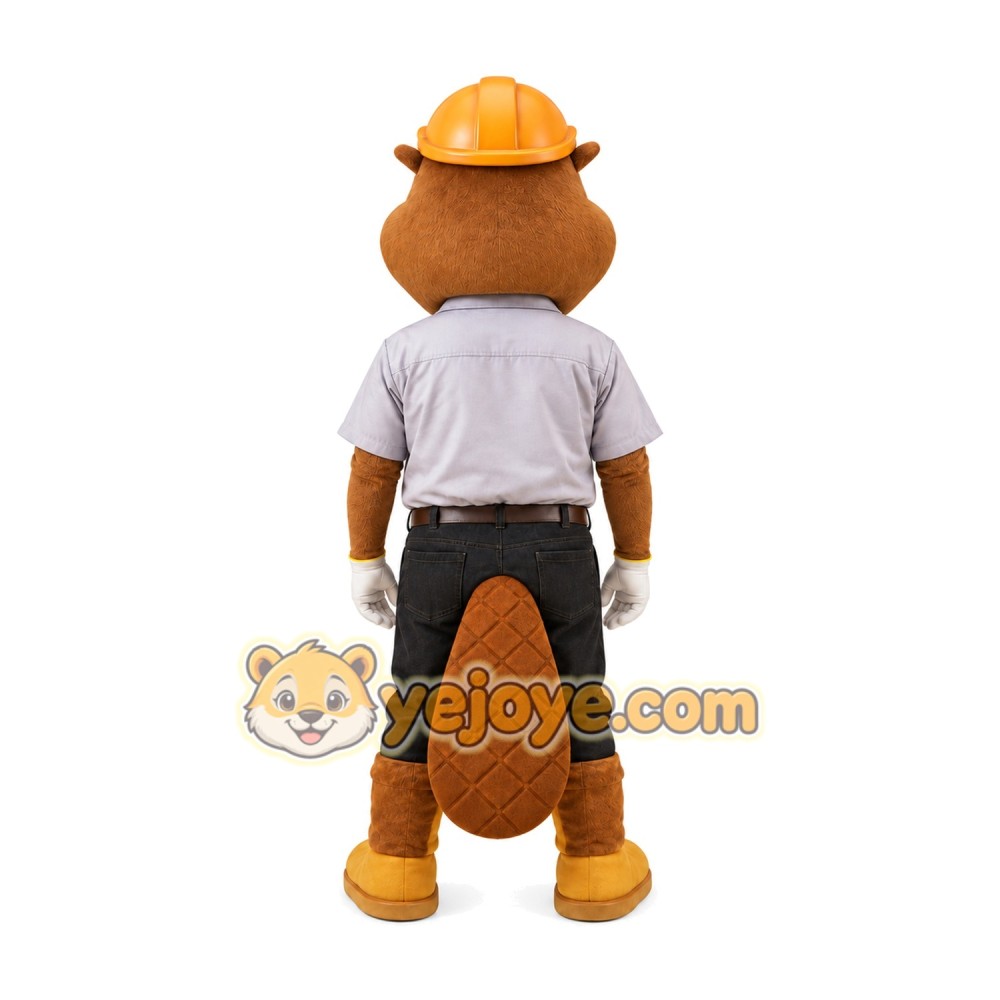 Beaver Mascot Costume for Adults Custom Logo Party Character Suit