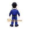 Police Officer Mascot Costume for Adults Custom Logo Party Character Suit