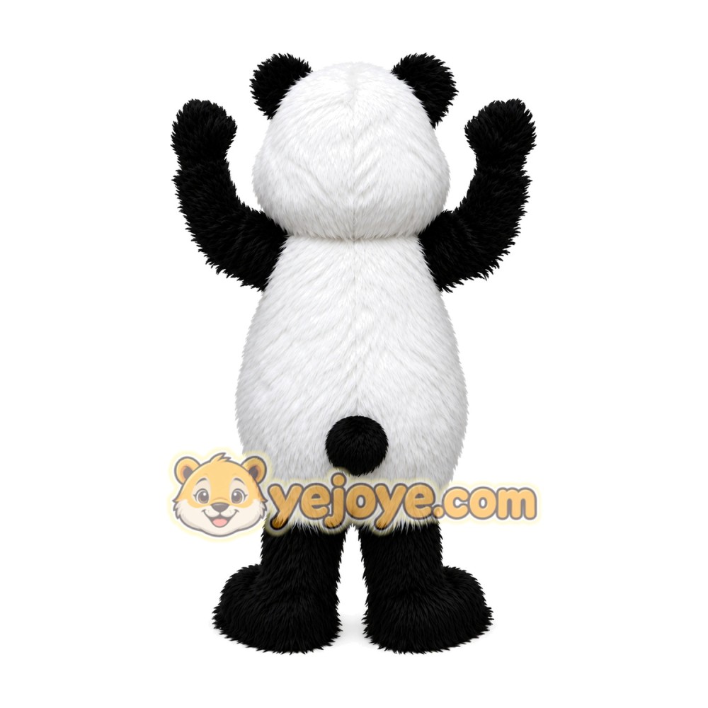 Panda Mascot Costume for Adults Custom Logo Party Character Suit