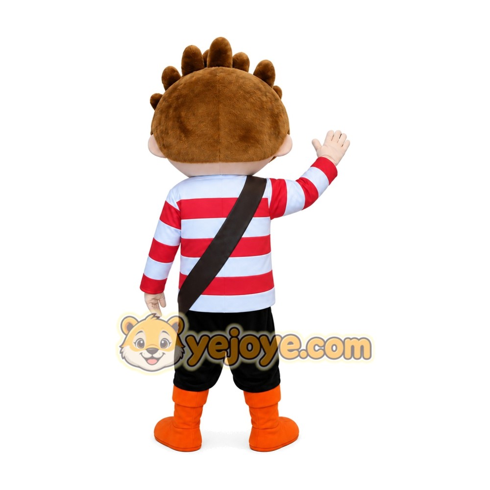 Pirate Mascot Costume for Adults Custom Logo Party Character Suit Pirate Mascot Costume for Adults Custom Logo Party Character Suit