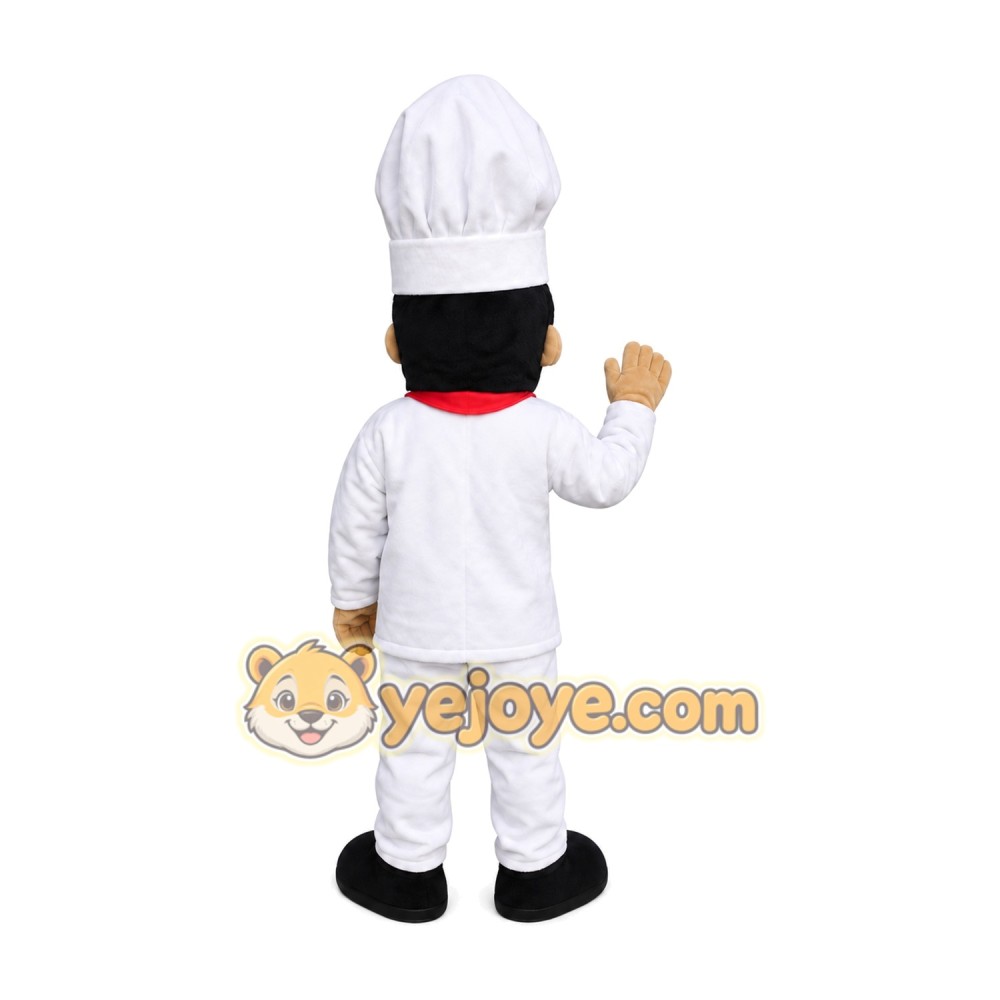Chef Mascot Costume for Adults Custom Logo Party Character Suit Chef Mascot Costume for Adults Custom Logo Party Character Suit