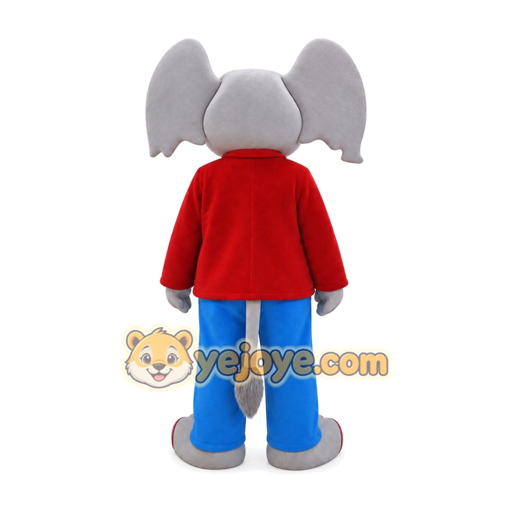 Elephant Mascot Costume for Adults Custom Logo Party Character Suit Elephant Mascot Costume for Adults Custom Logo Party Character Suit