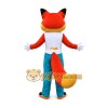 Fox Mascot Costume for Adults Custom Logo Party Character Suit