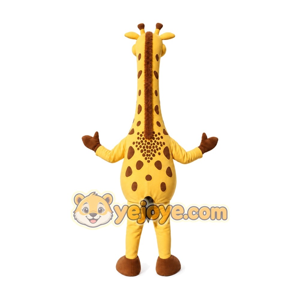 Giraffe Mascot Costume for Adults Custom Logo Party Character Suit Giraffe Mascot Costume for Adults Custom Logo Party Character Suit