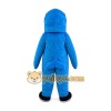 Blue Fish Mascot Costume for Adults Custom Logo Party Character Suit