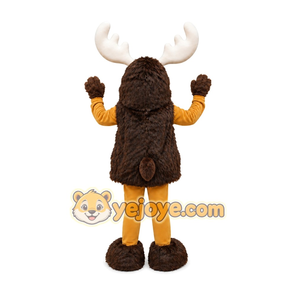 Moose Mascot Costume for Adults Custom Logo Party Character Suit
