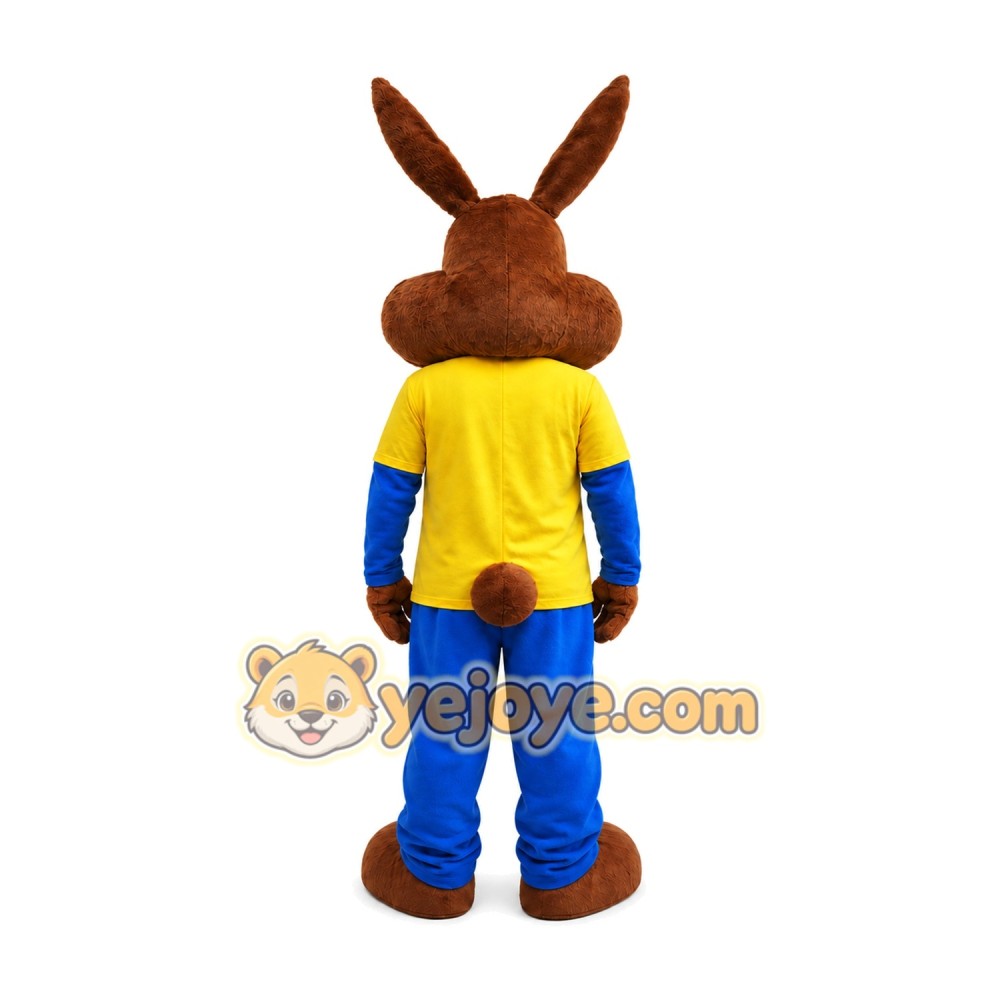 Rabbit Mascot Costume for Adults Custom Logo Party Character Suit Rabbit Mascot Costume for Adults Custom Logo Party Character Suit