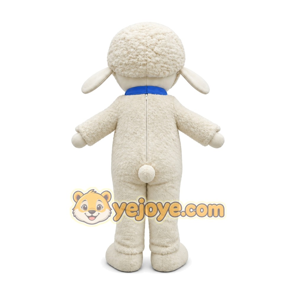 Lamb Mascot Costume for Adults Custom Logo Party Character Suit