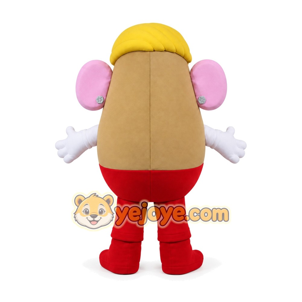 Potato Head Mascot Costume for Adults Custom Logo Party Character Suit Potato Head Mascot Costume for Adults Custom Logo Party Character Suit